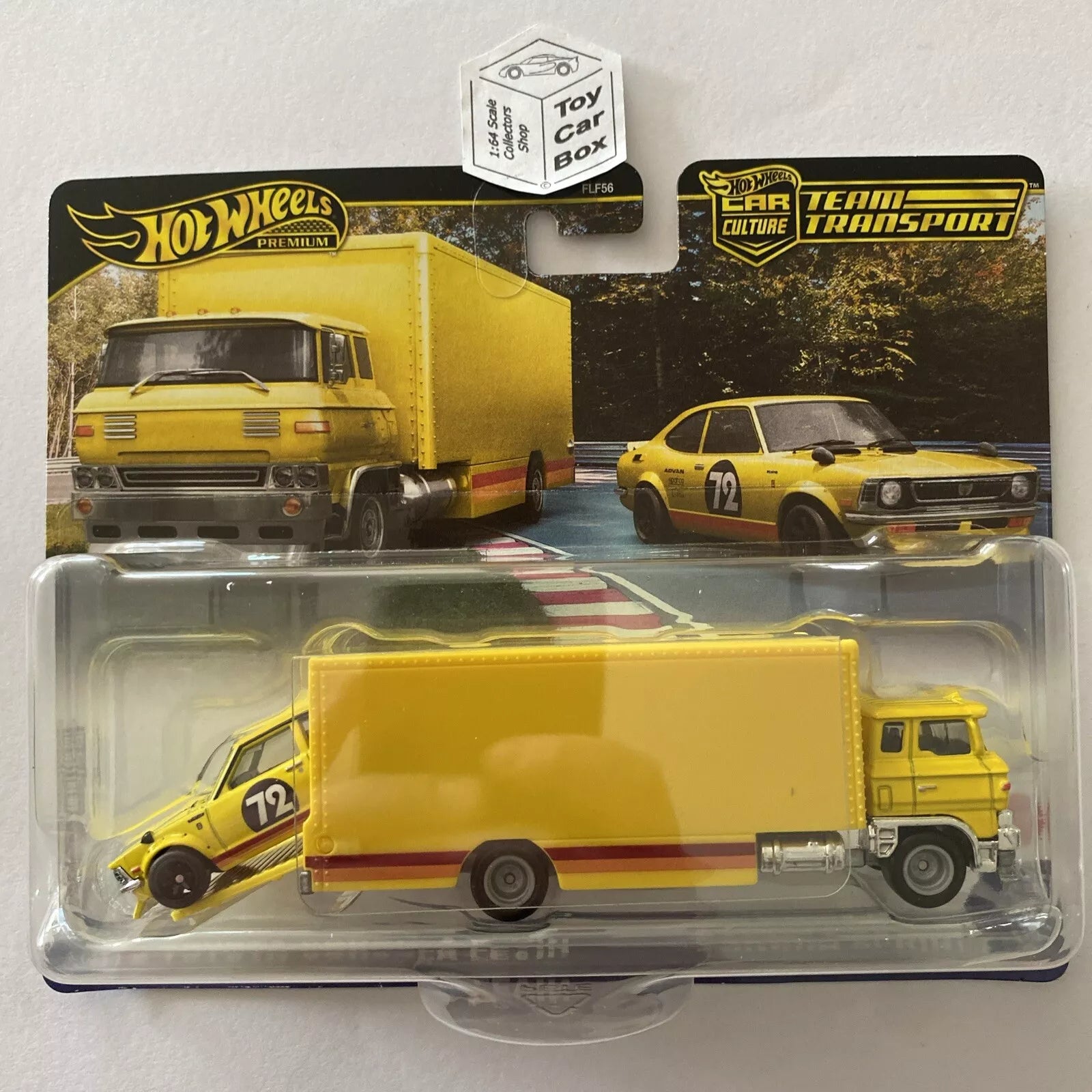 2025 HOT WHEELS Team Transport #75- ¡®72 Toyota Corolla Levin & Transporter - V27g