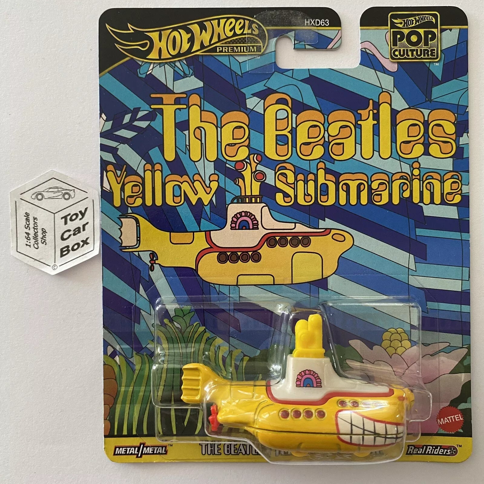 2025 HOT WHEELS Pop Culture - The Beatles Yellow Submarine (Premium) D40