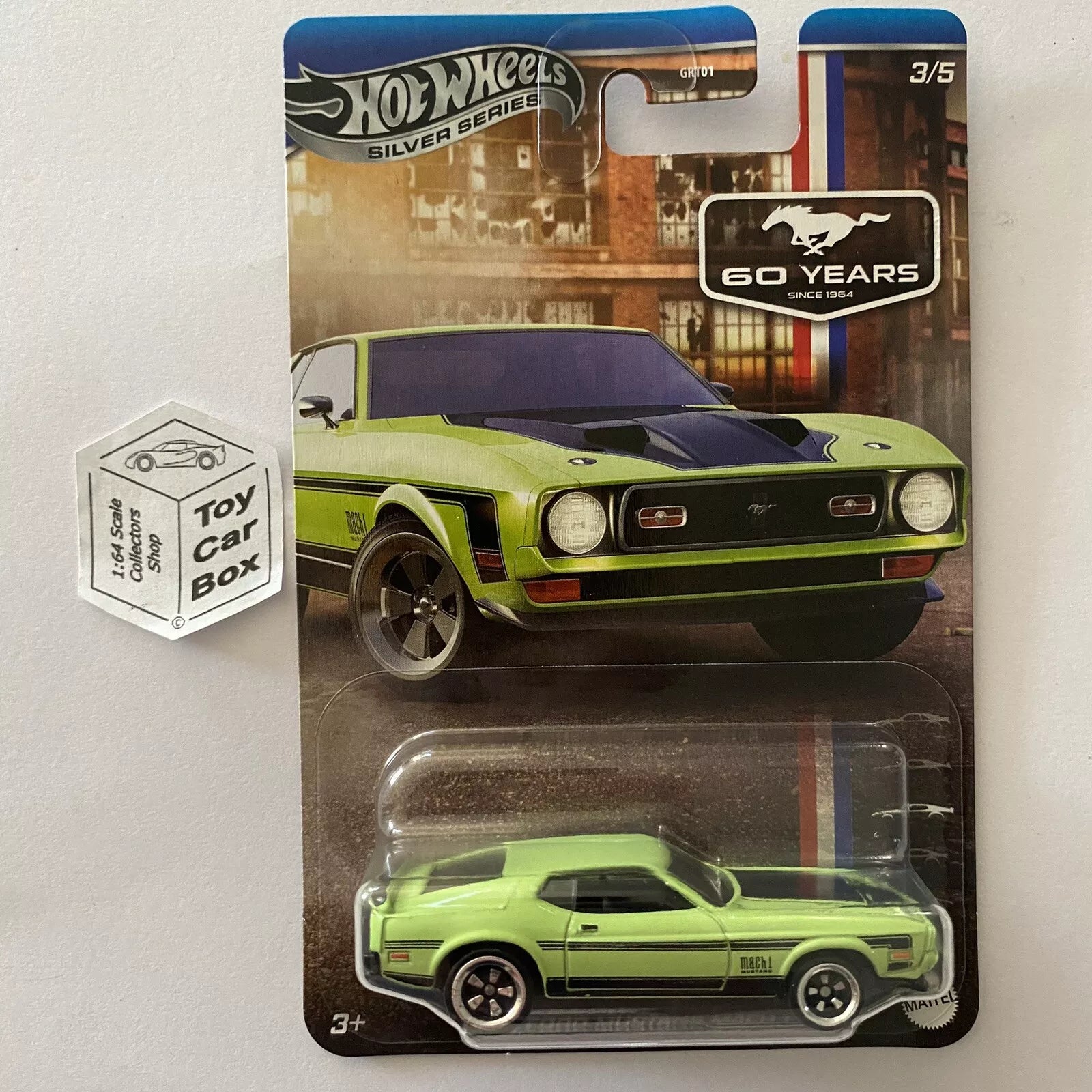 2025 HOT WHEELS Themed - ¡®71 Ford Mustang Mach 1 (Green #3 - Unopened) C85