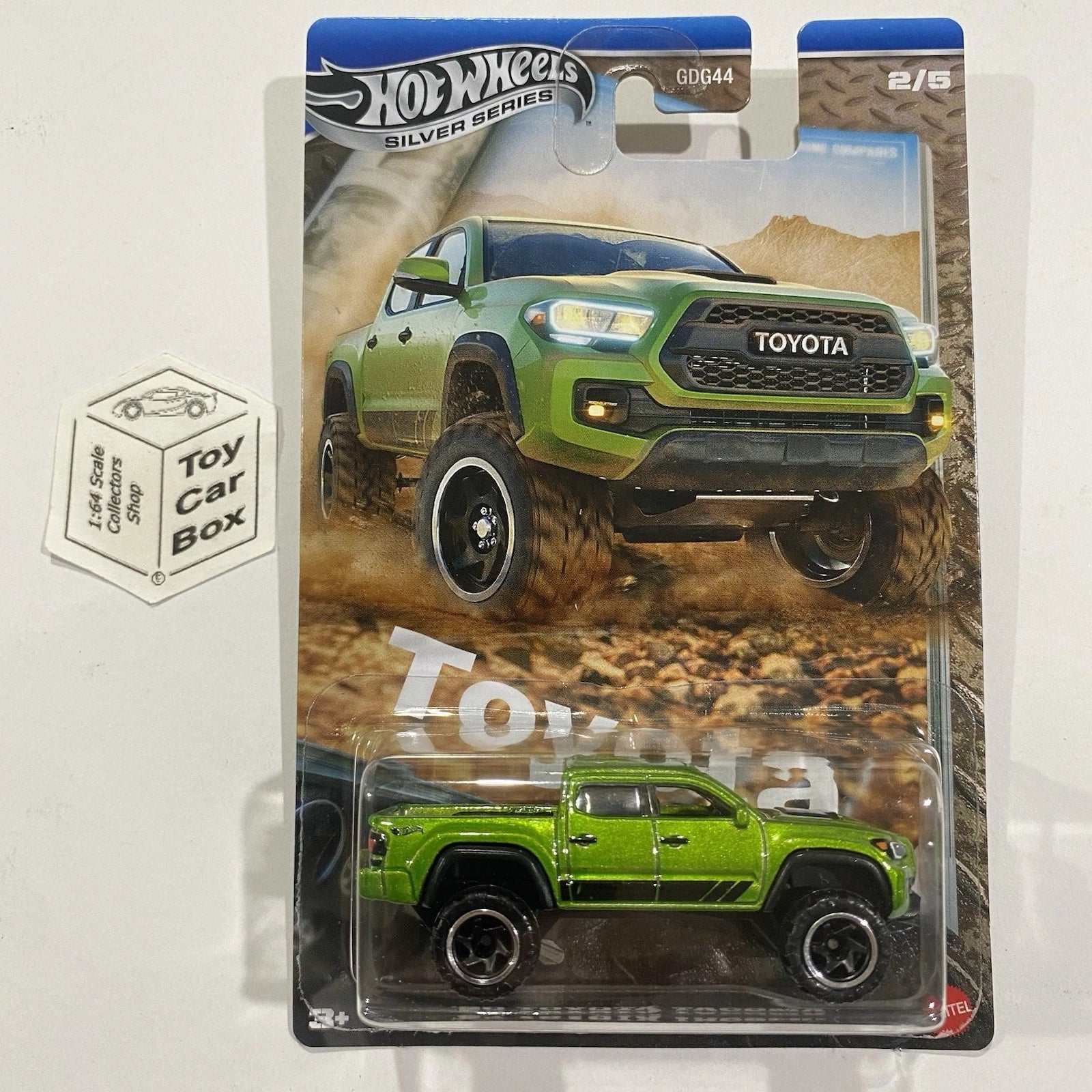 2025 HOT WHEELS Themed - ¡®20 Toyota Tacoma (Green #2 Silver Series GDG44-N) C85
