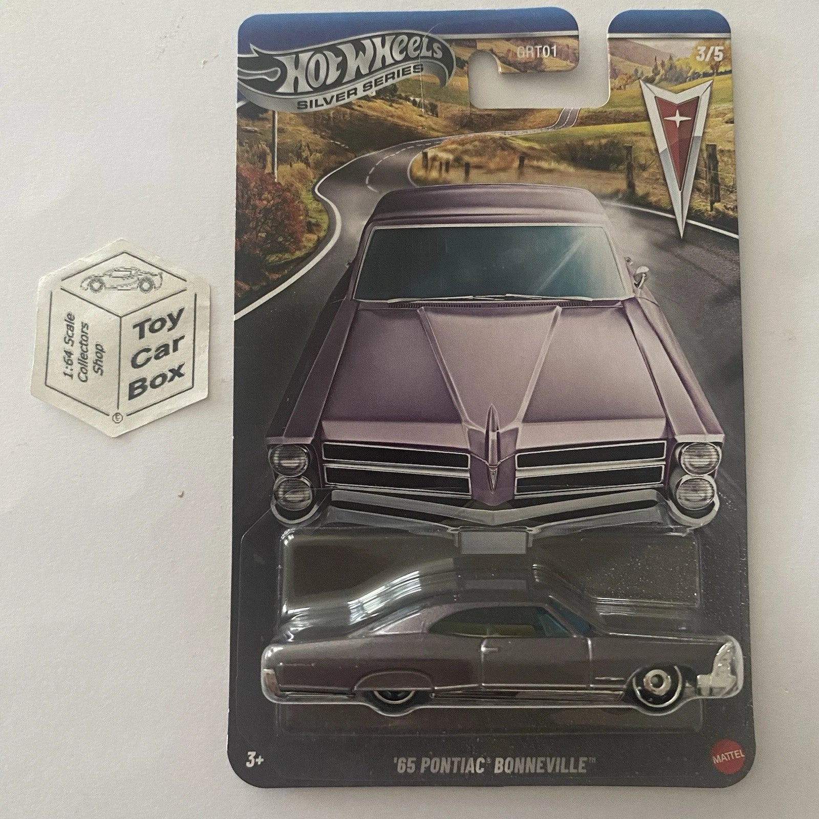 2025 HOT WHEELS Themed - ¡®65 Pontiac Bonneville (#3 Silver Series GRT01) C60
