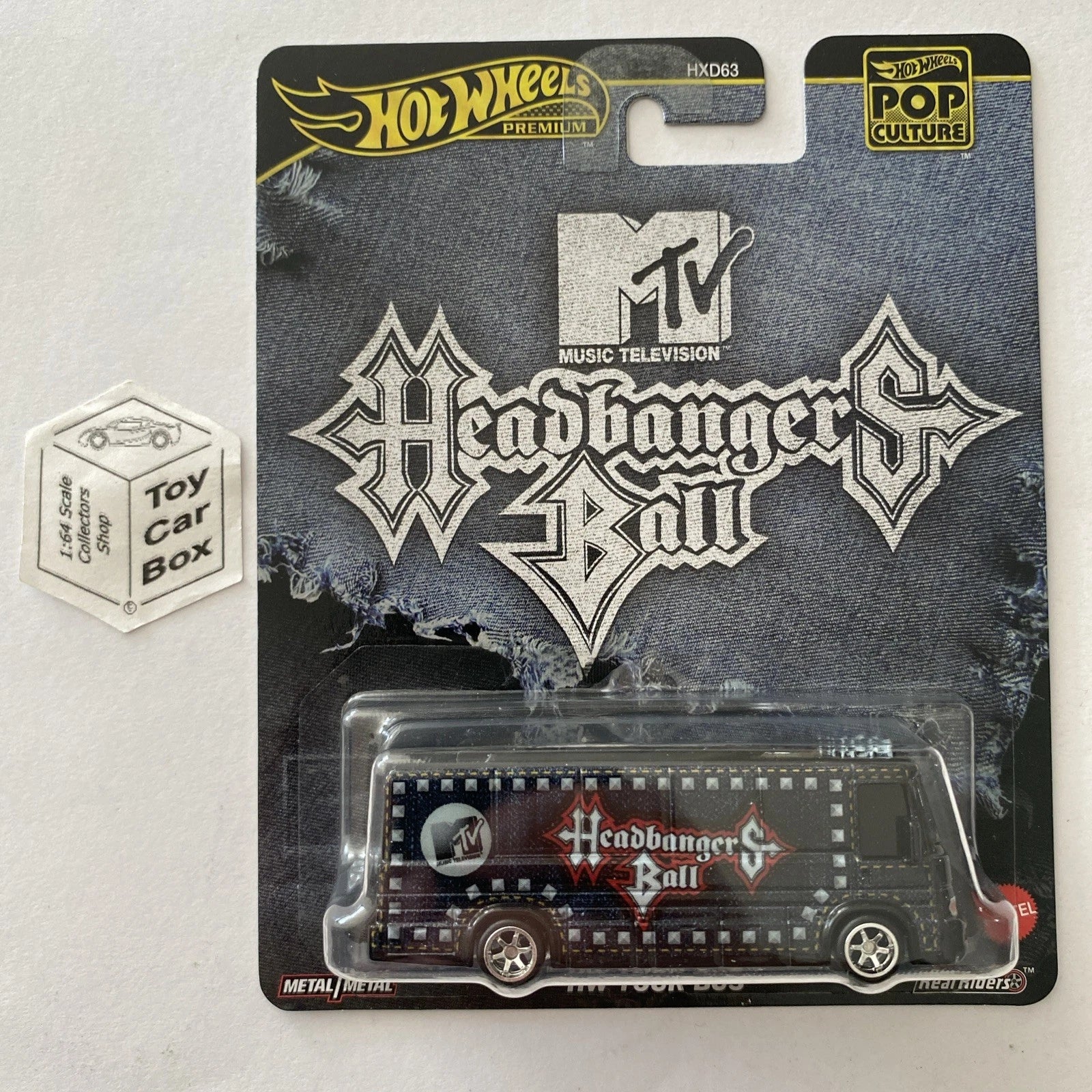 2025 HOT WHEELS Pop Culture - HW Tour Bus (MTV Headbangers Ball) G10