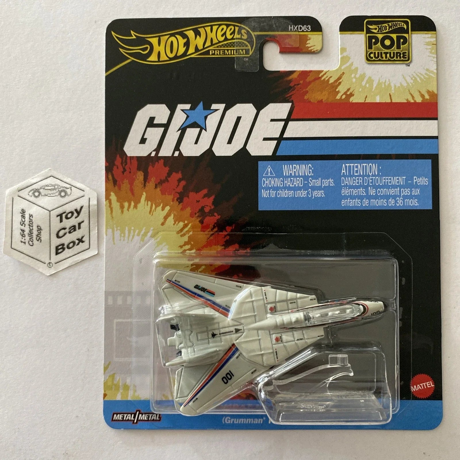 2025 HOT WHEELS Pop Culture - Combat Jet Skystriker F-14 Tomcat (G.I.JOE) G10