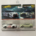 2025 HOT WHEELS Twin Set - Nissan GT-R Nismo GT3 & R35 GTR Road Car - I00