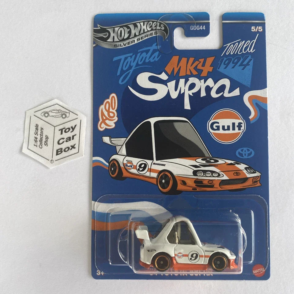 2025 HOT WHEELS Themed - ¡®94 Toyota Supra (White - Gulf) C85